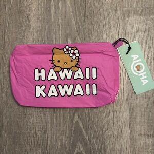 ALOHA Collection x Hello Kitty Mini Pouch Aloha Icons White/Crush
